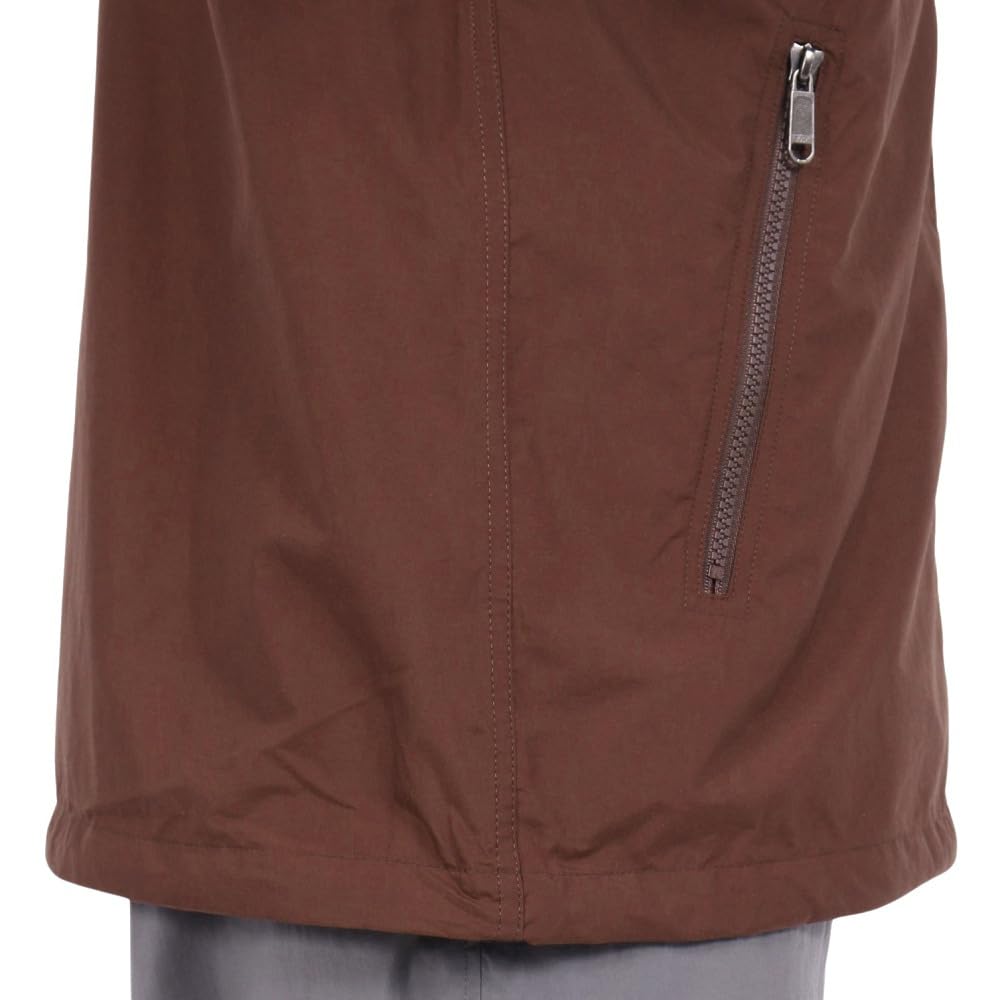 The North Face Lightweight Compact Chicory XL Men's Water-Repellent, Jacket, Coffee,