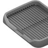 Detachable Dog Potty Tray with Mesh Grids And Pee Pad Holder for Indoor Use