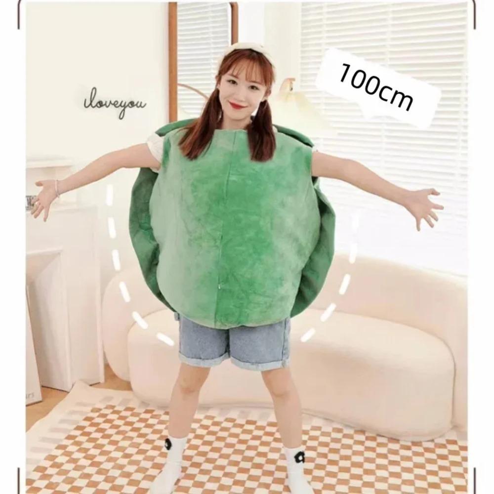 1pc large Wearable Turtle Shell Pillows Stuffed Animal Costume Plush Toy Funny Dress Up, Gift for Kids Adults