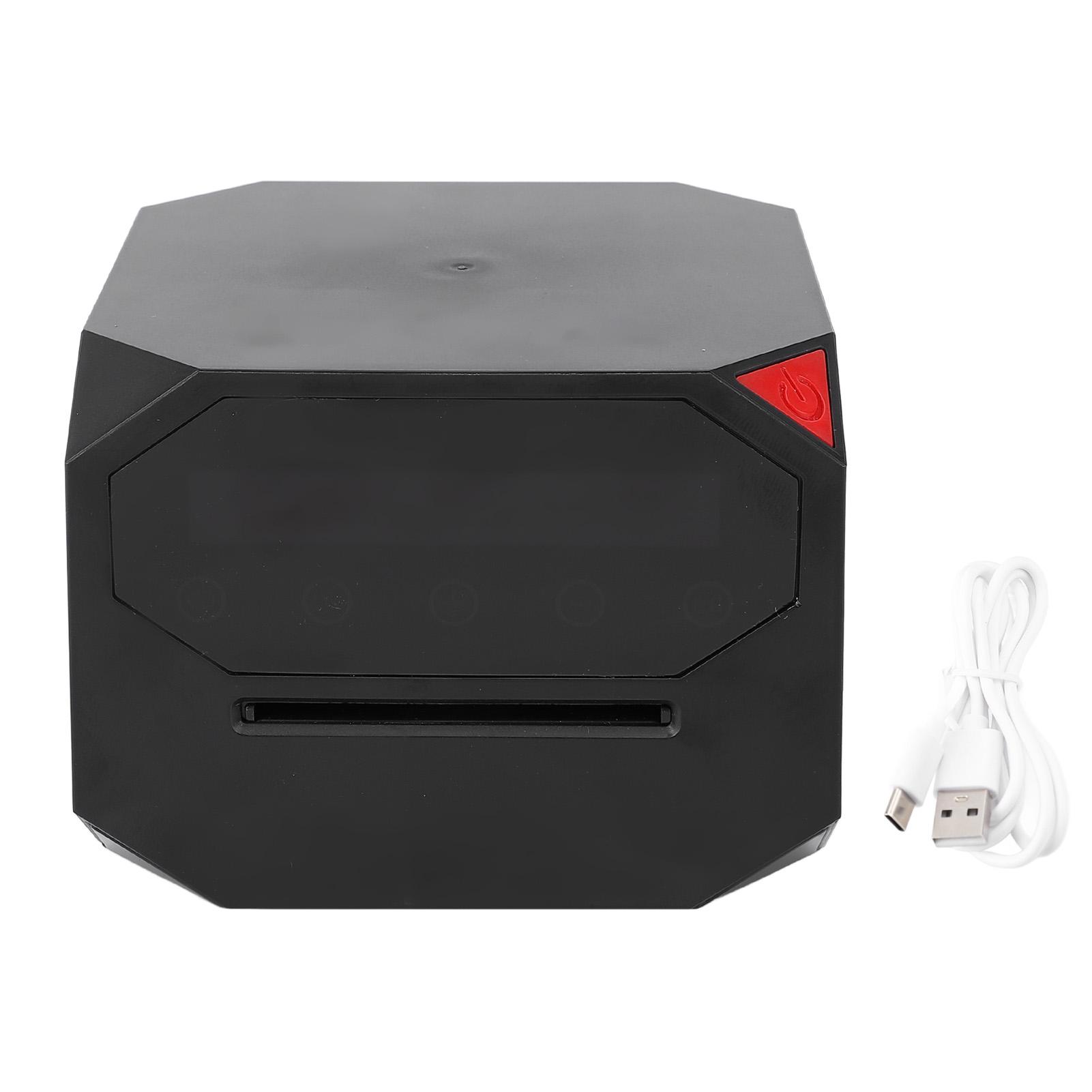 

Автоматическая машинка для тасования и раздачи карт, работающая от батареек, программируемая, 2500 мАч, тихая, ABS, раздача на 360 180 градусов для дома чёрный