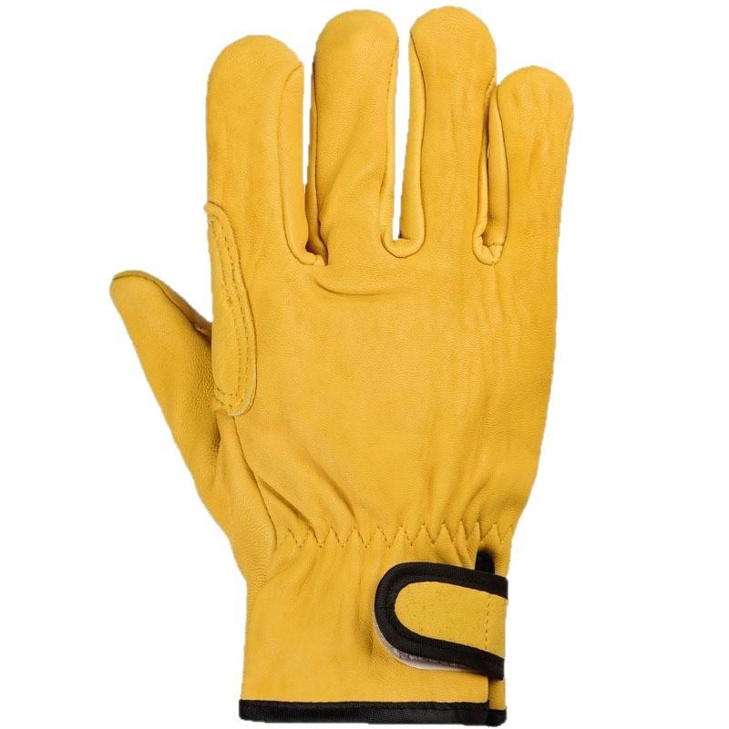 Soft Lambskin Welding Gloves - Protective Safety Gloves for Handling and Operations