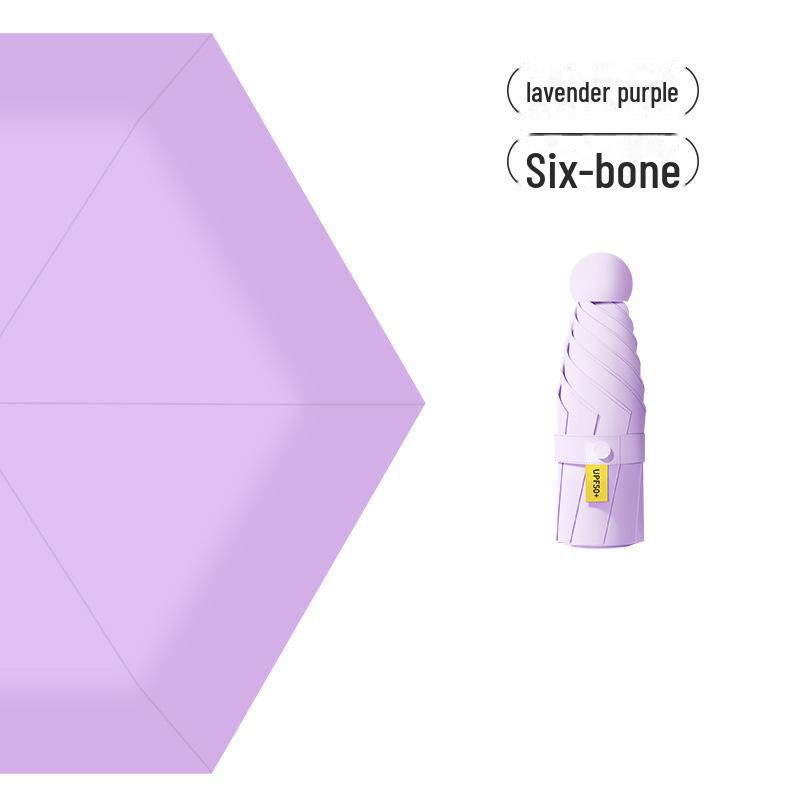 Compact Dual-Use UV Protection Sunshade Umbrella