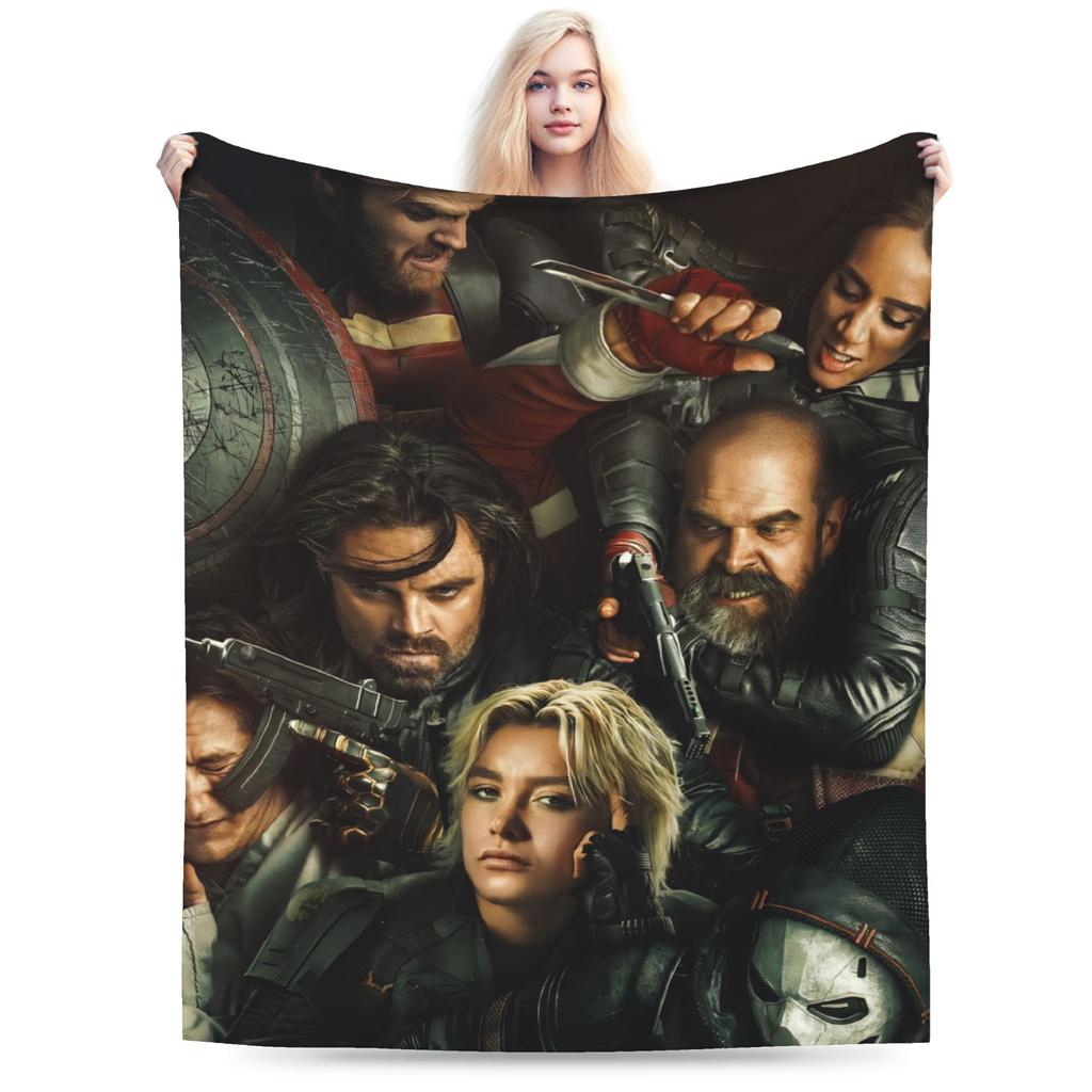 New Yelena Belova Thunderbolts Blankets Ultra-Soft Flannel Comfortable Throw Blanket Machine Washable