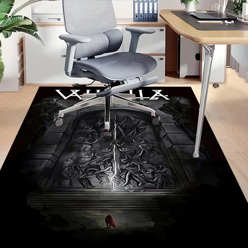 1pc Valhalla Carpet, Office Rug Outdoor Mat Home Decor Area Carpet Festival