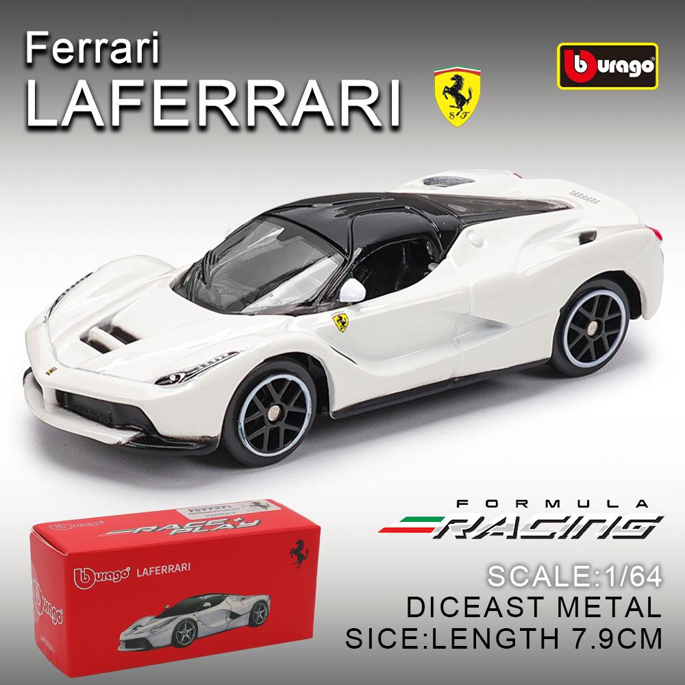 Bburago 1:64 véritables modèles de voiture Ferrari SP1 812 COMPETIZIONE ENZO F40 F12TDF SF90 série jouets cadeau de Noël pour garçon enfants