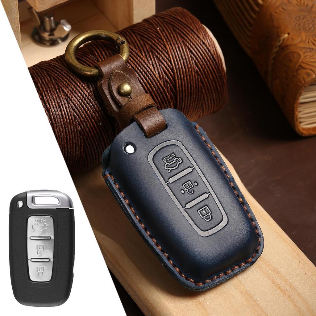 Kožený obal na klíč pro Kia Carnival, Sportage, K3, Sorento, Pegas & Elantra
