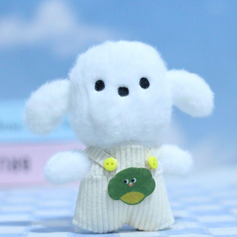 Charming Pacha Dog Plush Keychain Cute And Soft Stuffed Toy 12cm Ideal For Bags And Keys