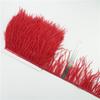 1Meter/Lot 10-15Cm Ostrich Feather Fringe Trim For Crafts Plumas Ribbon For Needlework And Handicrafts Feather Dress Accessories