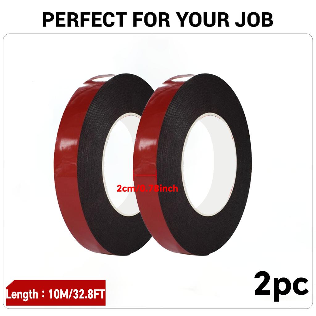 Double-sided Tape  Strong Thickened Car Fixed Bracket Rain Eyebrow High Temperature Foam Non-marking Sticker Tape