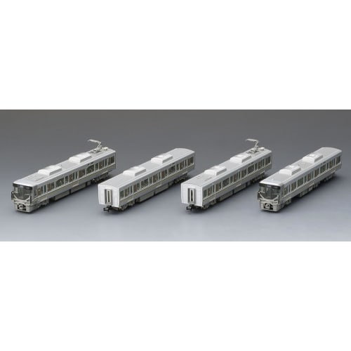 TOMIX N Gauge JR 225 Series 0 with Fall Prevention Hood, 4-Car Set, 98869, Model Train