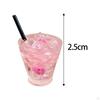 1:6 1:8 1:12 Resin Miniature Cocktail Cup Doll Food Kitchen Accessory