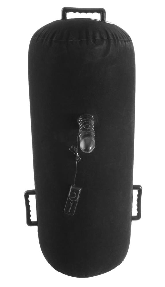 Série Fetish Fantasy - Almofada de Assento Inflável com Vibrador Preta