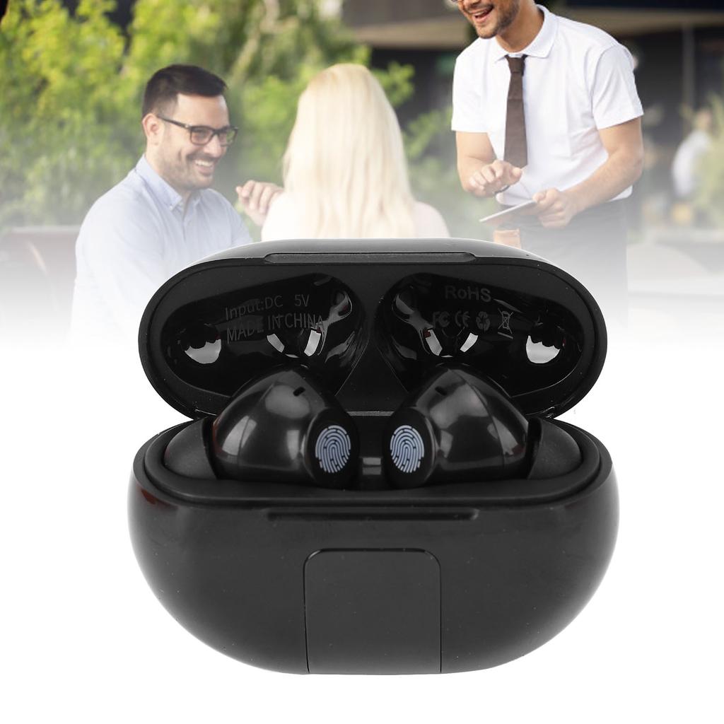 Translation Earbuds with APP Support 144 Languages Noise Canceling Real Time Language Translator Earbuds for Travel Business