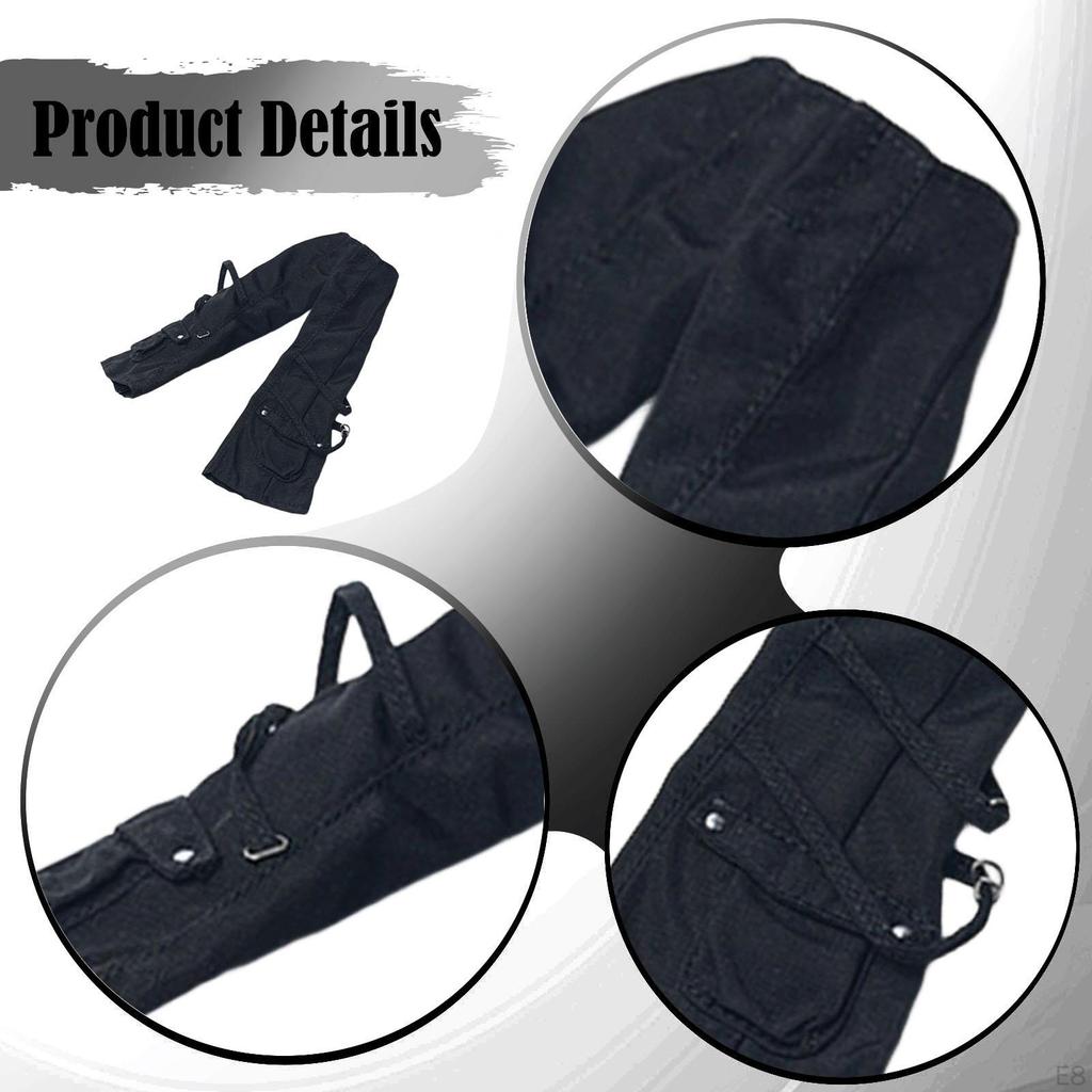 1/12 Cargo Pants Clothing Fashion Photography Scene Roles Playing Decorative Action Figure Clothes