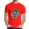 Arrival Hero Academia Midoriya Izuku Deku T Shirt Pure Cotton Graphic O Neck Cartoon Print