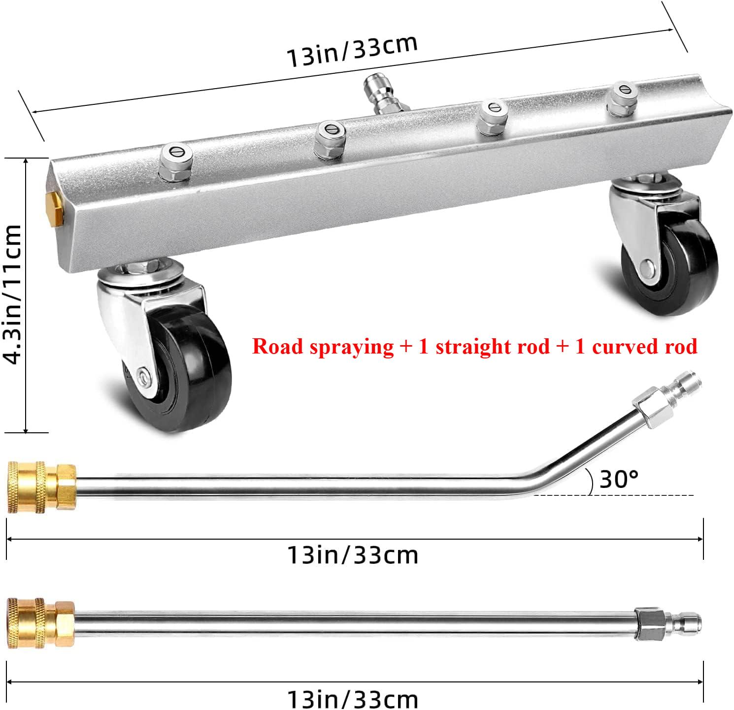 Мойка высокого давления для днища автомобиля Мойка высокого давления для днища Очиститель кузова автомобиля высокого давления Мойка под днище с 4 форсунками
