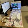 Sakura Japanese Cherry Blossom Mouse Pad Gaming XL Home New HD Mousepad XXL Keyboard Pad Non-Slip Office Carpet Laptop Mice Pad