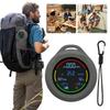 6 In 1 CO CO2 Carbon Monoxide Carbon Dioxide Detector Rechargeable Temperature Humidity Air Pressure Altitude Monitor for Travel