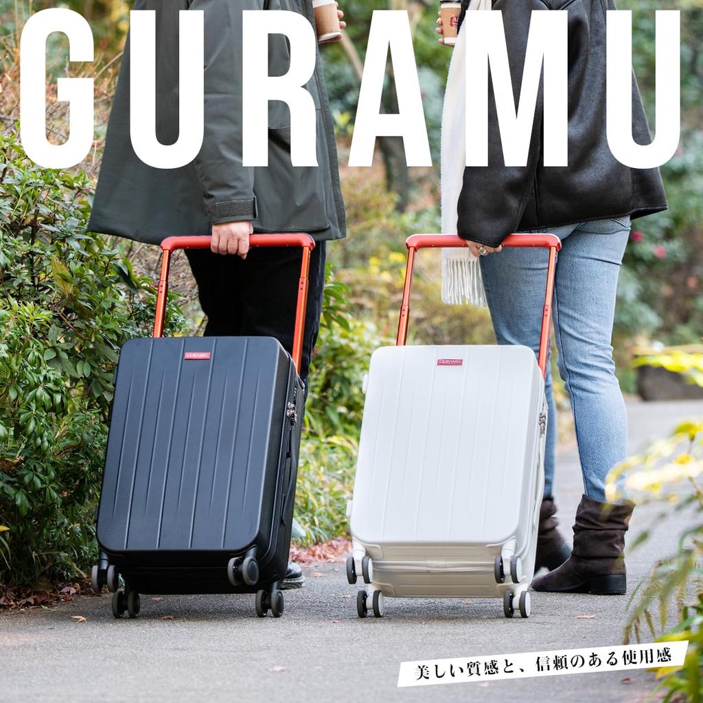 Carry Carry S Double Shock 360 Degree School Overnight Business Trip [GURAMU] Suitcase, Case, Bag, Size, Quiet, Casters, Resistant, Rotation,