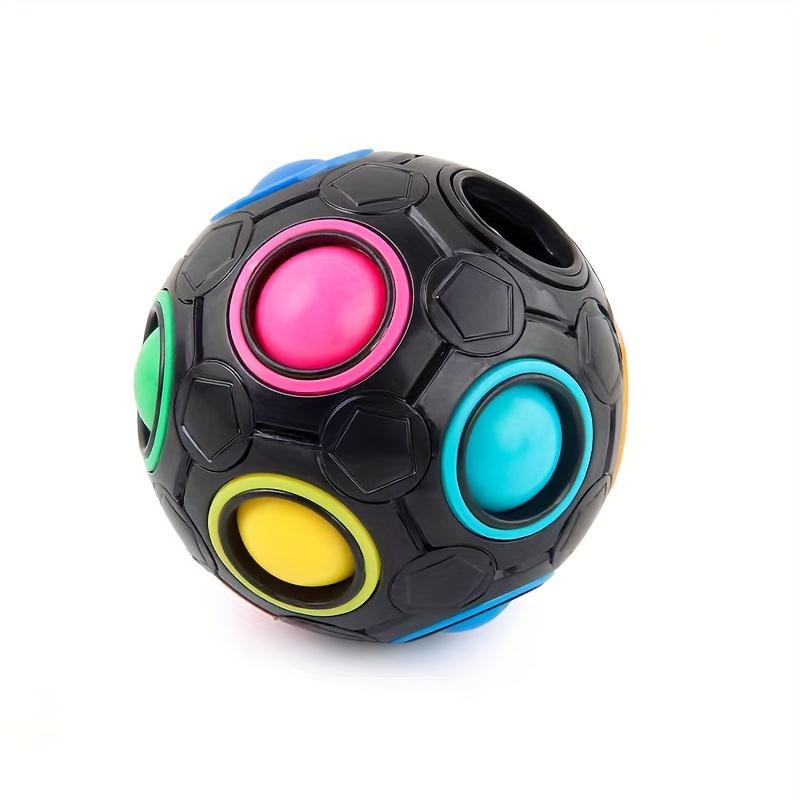 

Candy Color Rainbow Pop Fidget Toy, 12 Hole Push Bubble Stress Reliever, Sensory Anxiety Relief Gift for Christmas Halloween белый