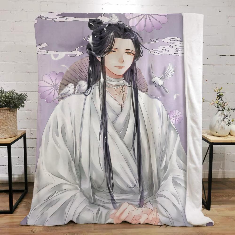 Heaven Official’s Blessing Kinderdecke Bett Innenraum für Zuhause Luxus Decken & Überwürfe Flauschiger Plaid Strandtuch Überwurf Knie Weich