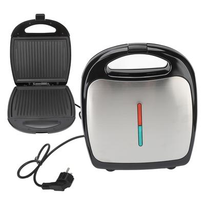 1000W Sandwich Maker Non Stick Plate Double Sided Flip Electric Panini Press Grill for Breakfast