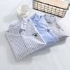 Spring New Japanese Striped Shirt Versatile Japanese Single Wear Pure Cotton Long-sleeved Shirt