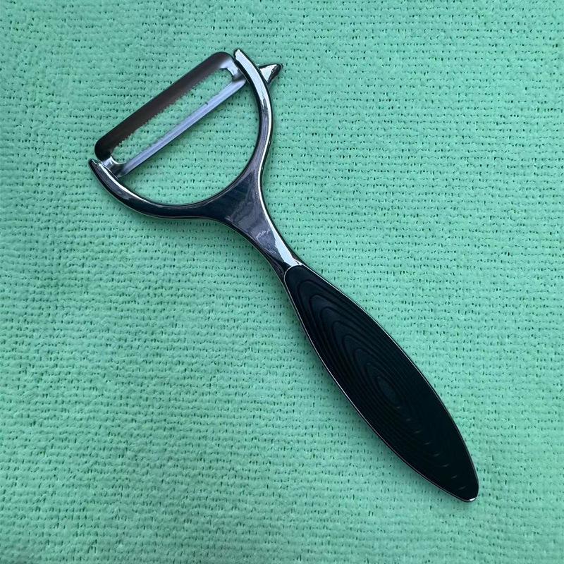 

Zinc Alloy Fruit and Vegetable Peeler Knife - Kitchen Tool for Household Peeling Black