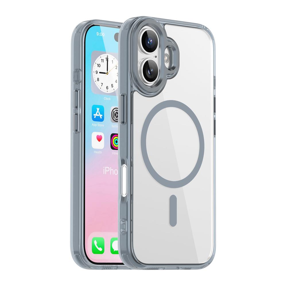 KEYSION Stoßfestes Transparentes Case für MagSafe für iPhone 17 17 Air Weiches TPU+PC Magnetisches Kabelloses Laden Telefon HD Klare Hülle
