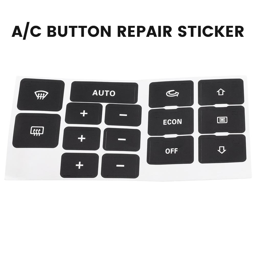 For A6 C5 AC Button Repair Kit Enhanced Illumination Long lasting Performance