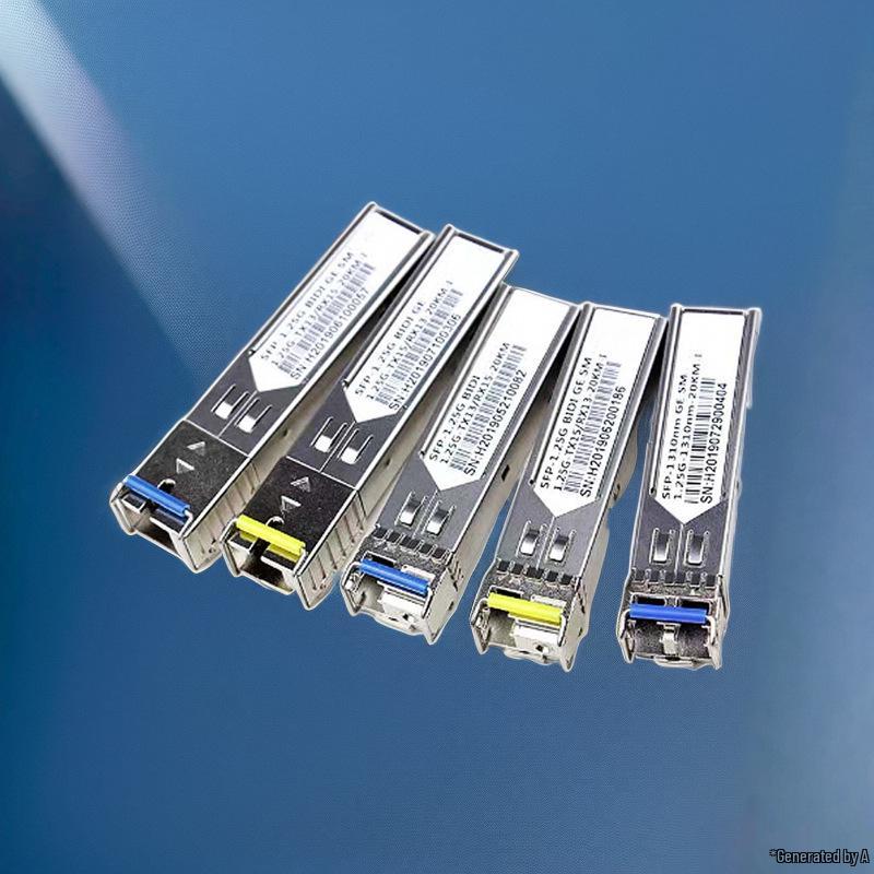 In Stock: 1.25G Gigabit Single Mode Dual Fiber LC SFP Optical Module, 10km-120km Range, 1310nm Wavelength, Universal Compatibility