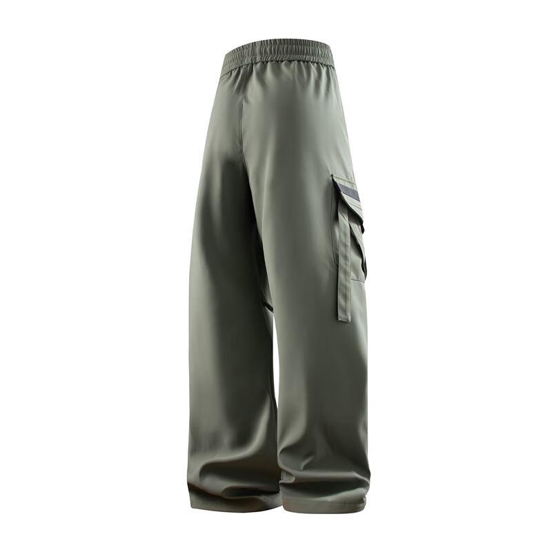Tianluntian Men's Waterproof Outdoor Straight-Leg Cargo Pants