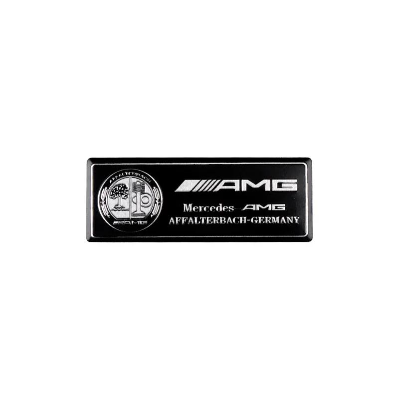 CDS1 2025 Hot New 3D Aluminum Car Body Trunk Decor Sticker Auto Refit Accessorie For Mercedes Benz AMG A B G S Class W211 W124 W128 W