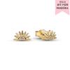 Celestial Sparkling Sun Stud Earrings 264627c01
