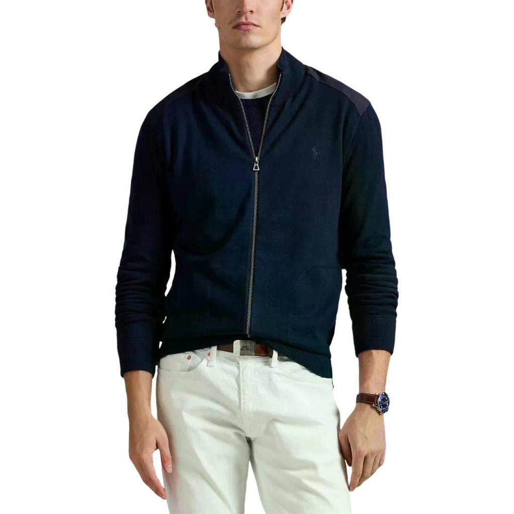 Polo Ralph Lauren FW25 High Neck Zipper Long Sleeve Knit Sweater Men sweater 710954590002