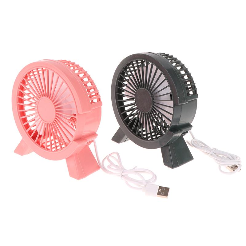 1 Piece Home Outdoor Desktop Cooler Electric Mini Fan Portable Cooling For Laptops Silent Usb Fan Camping Air Mini Appliances