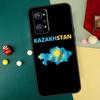Kazakhstan Flag For Realme 10 11 12 13 14 Pro Plus C67 C65 C63 C61 C55 C53 C51 C35 C71 C75 GT7 15 Pro Case