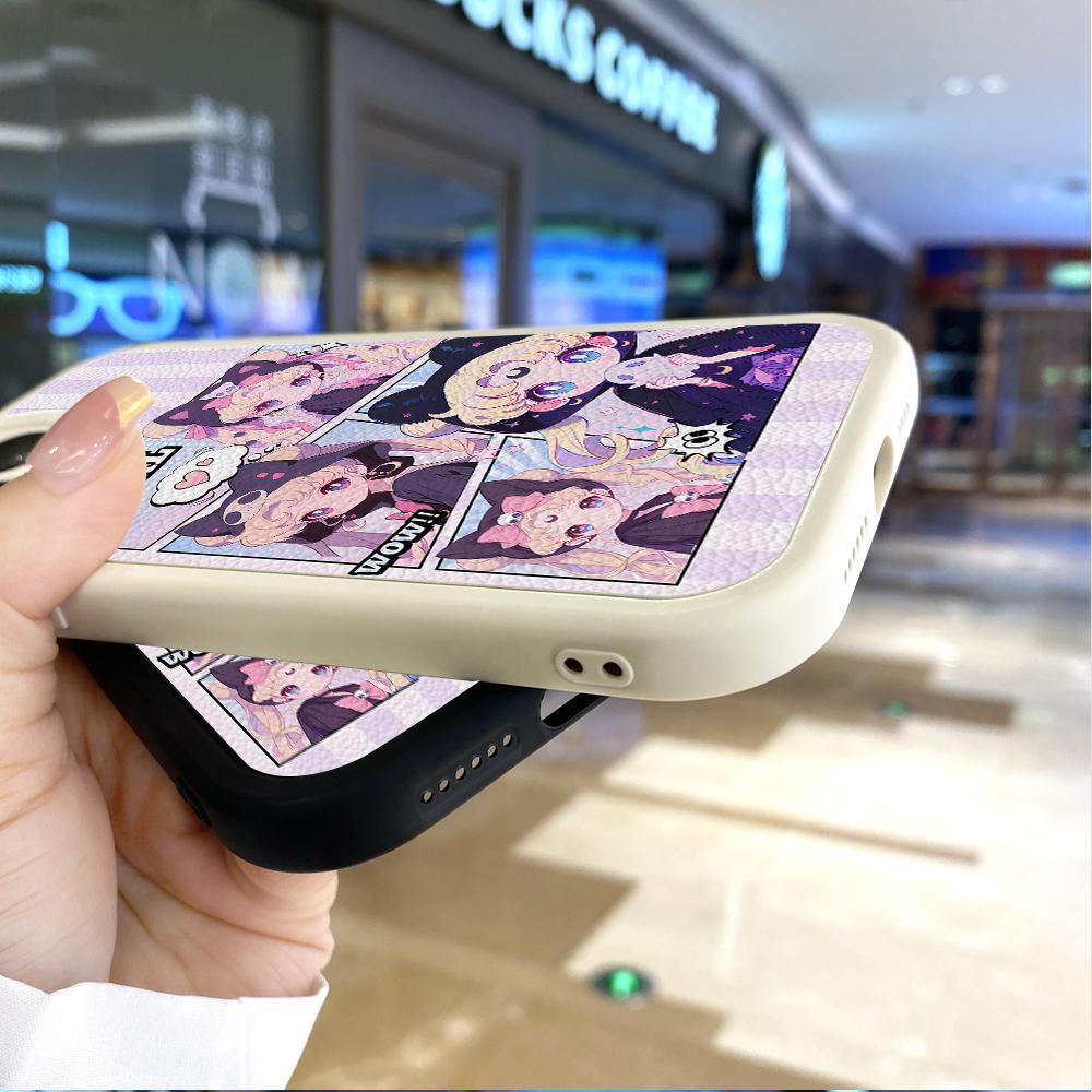 Slim Skin Feeling Cartoon Flowers Tulips Soft Silikon PU Kožený kryt Pouzdro na telefon pro Samsung Xiaomi Poco Redmi