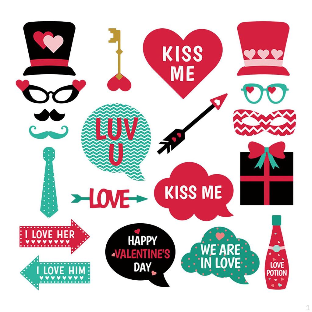 Valentine's Day Props Fun Props. Wedding for Prom, Parties, Year