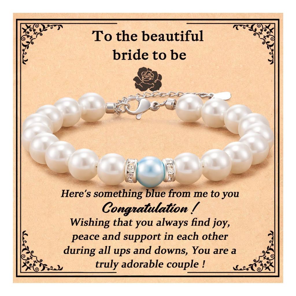 White Pearl Chain Bracelet Adjustable Lobster Buckle Easter Gift Ladies Xiaoxiangfeng Pearl Bracelet