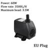 Ultra Quiet Water Pump Mini AC220V Brushless Motor Submersible Aquarium Water Pump Adapter Pond Fountain for Fish Tank Garden