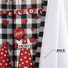 Custom Christmas Gnome Blackout Curtains: High Precision, Sun Protection, Thickened Polyester