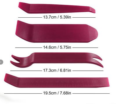 New Auto Door Clip Panel Trim Removal Tools Kits Navigation Blades Disassembly Plastic Car Interior Repairing Tool Hand Tool Set