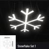 Snowflake Shaped LED Pendant Light