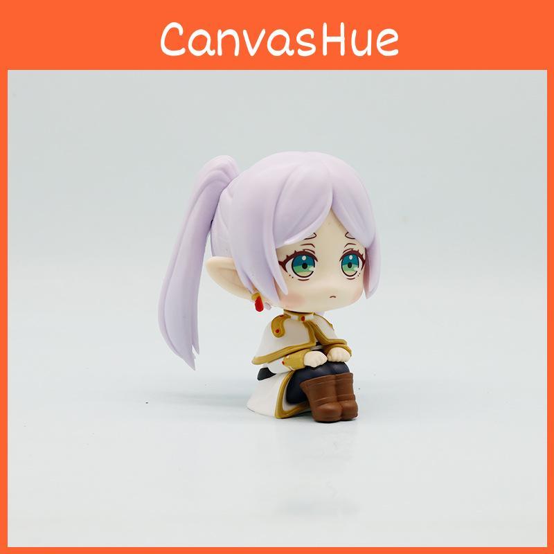 Pvc Sitting Frieren Toy For Desktop Decor Gift For Teens And Adults