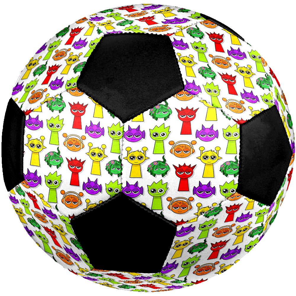 Sprunki Theme Size 5 Soccer Ball, Suitable for Both Indoor and Outdoor Matches, a Gift Suitable for Everyone.