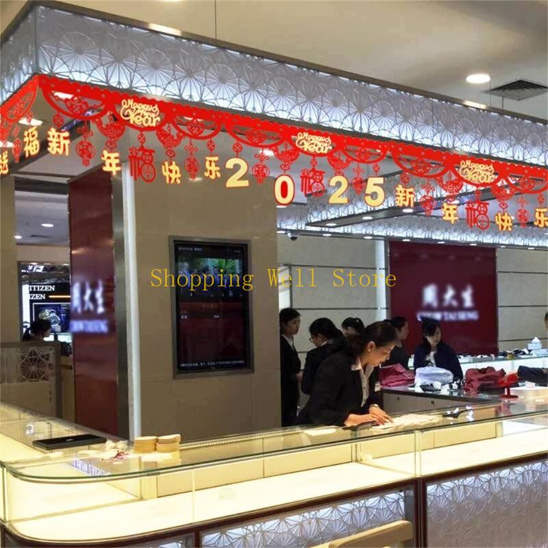 KX4B Chinese New Year Garlands Decoration Hanging Ornament for Holiday Celebration