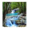 3D Printing Shower Curtain 180x180cm/180x200cm Window Scenery Green Plant Landscape Bathroom Curtains With Hooks Waterproof