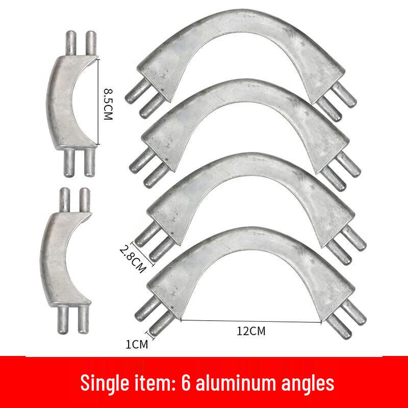 

Thickened Billiard Table Leather Pockets and Aluminum Corners (6-piece set)