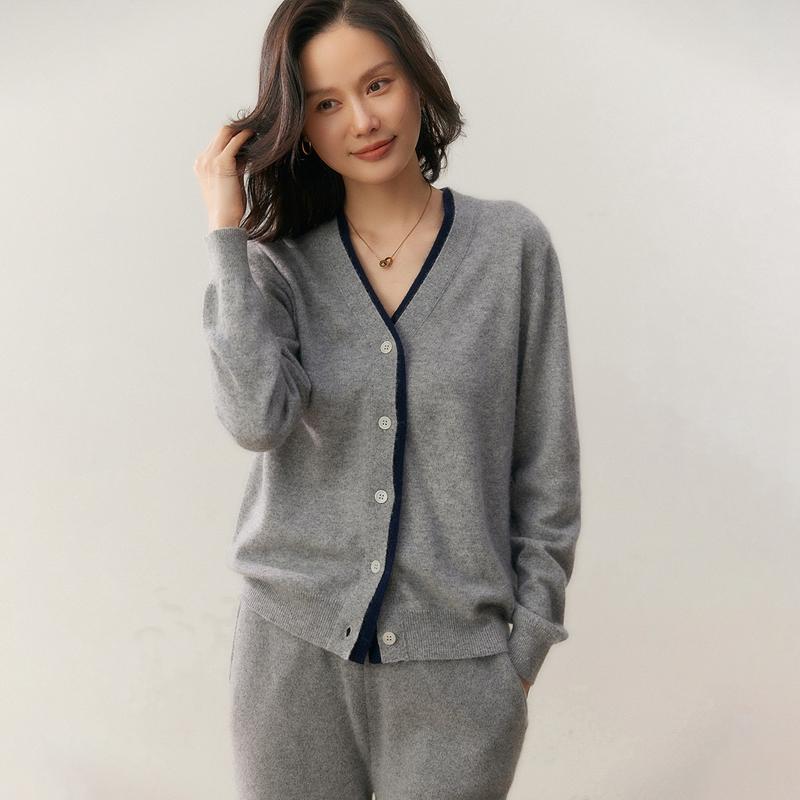 Qinghe 100% Pure Cashmere Women's Sweater - Ultra Soft Luxury Winter Pullover